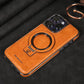 Luxury Leather Invisible Stand iPhone Case - clarioy