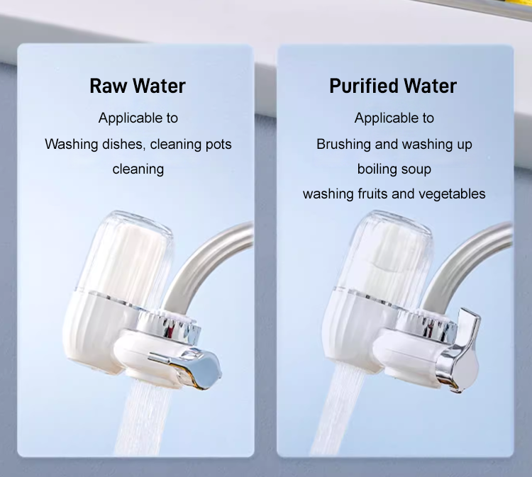 Layer Filtration Radiation Faucet Water Purifier