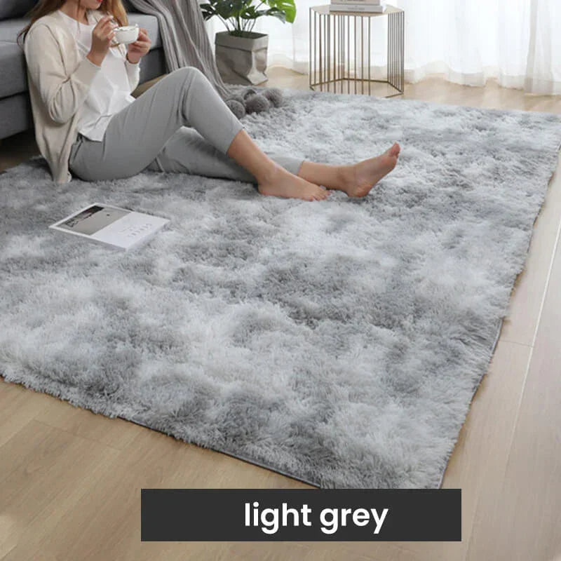 ⏳Limited-time 50% off⏰Gradient Color Plush Floor Mat🛋️ - clarioy