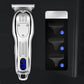 Vintage Engraving LCD Digital Display Hair Clipper - clarioy