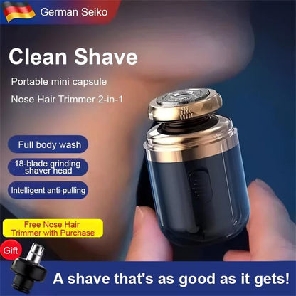 🔥Hot Sale - 49% OFF🎁Mini Portable Electric Shaver - clarioy