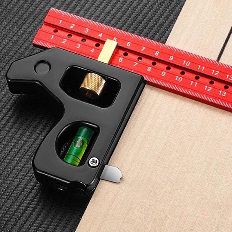 🔥Combination Square Ruler 45-90 degree Marking📏 - clarioy