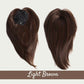 Women's Hair Toppers Hair Piece with Side Bangs