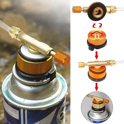 Outdoor Camping Gas Propane Cylinder Refill Adapter - clarioy