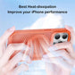 Honeycomb Matrix Cooling Magnetic Phone Case For iPhone - clarioy