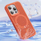 Honeycomb Matrix Cooling Magnetic Phone Case For iPhone - clarioy