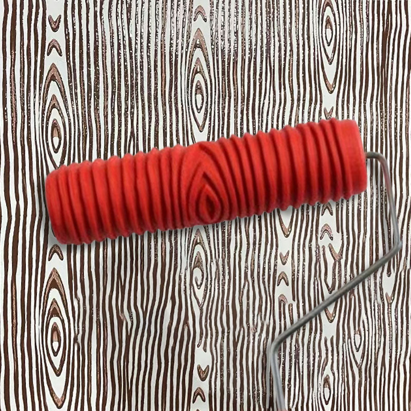 🔥2024 New Design🔥Embossing Texture Patterned Paint Roller for Wall Decoration - clarioy