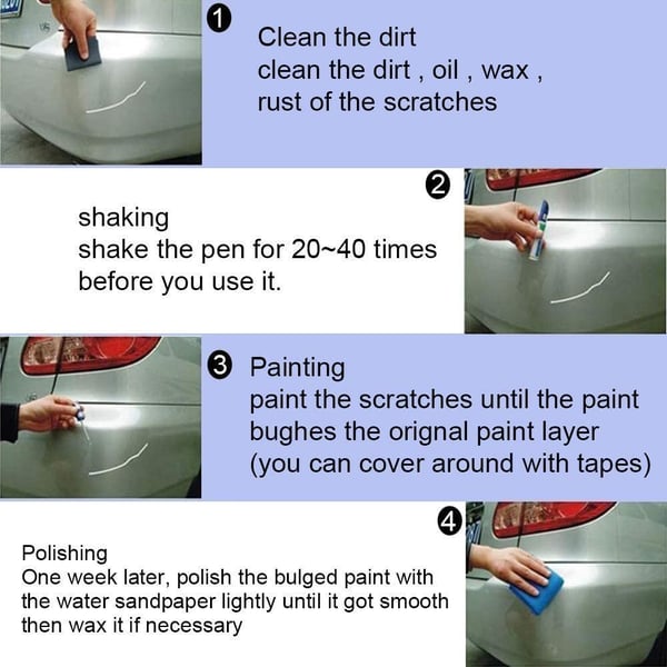 Scratch Repair Pen For Car/Motorcycle/Boat✨