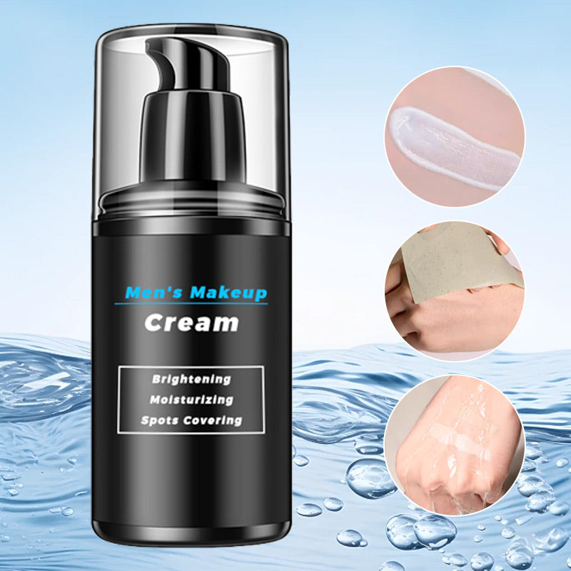 Men's Makeup Cream for Brightening, Moisturizing & Spots Covering