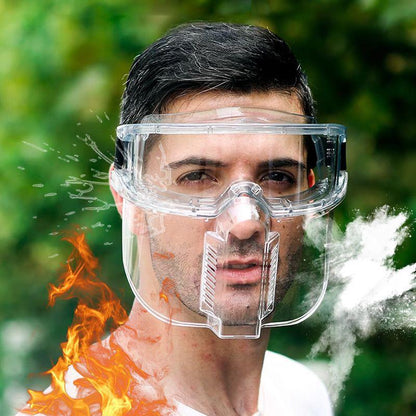 Multipurpose Ergonomic Transparent Protected Face Shield - clarioy