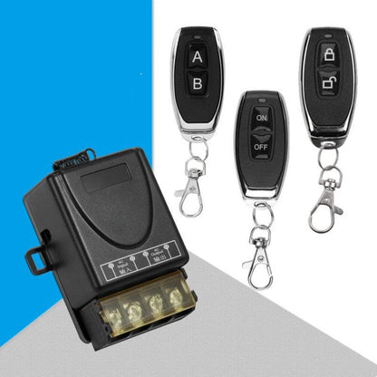 Wireless Remote Control Switch & Receiver Kit, No Wiring - clarioy