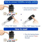 Wireless Remote Control Switch & Receiver Kit, No Wiring - clarioy