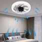 💥2026 HOT SALE 50% OFF💥  2-in-1 Mute Adjustable Fan Light with Remote Control