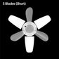 Household Ceiling Fan with Light and Remote Control - clarioy
