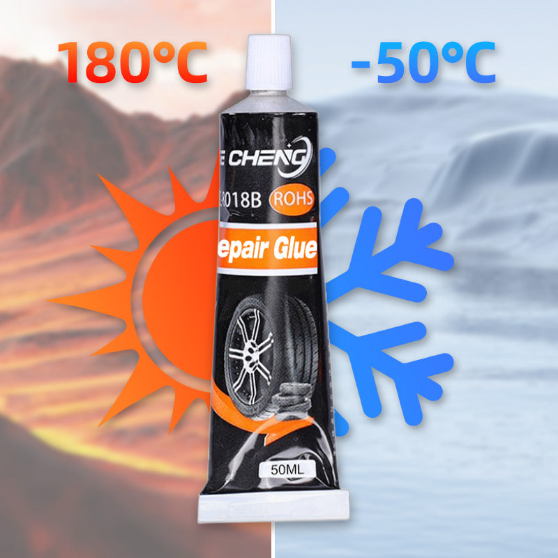 🛞Waterproof & High Temperature Resistant Tire Repair Glue