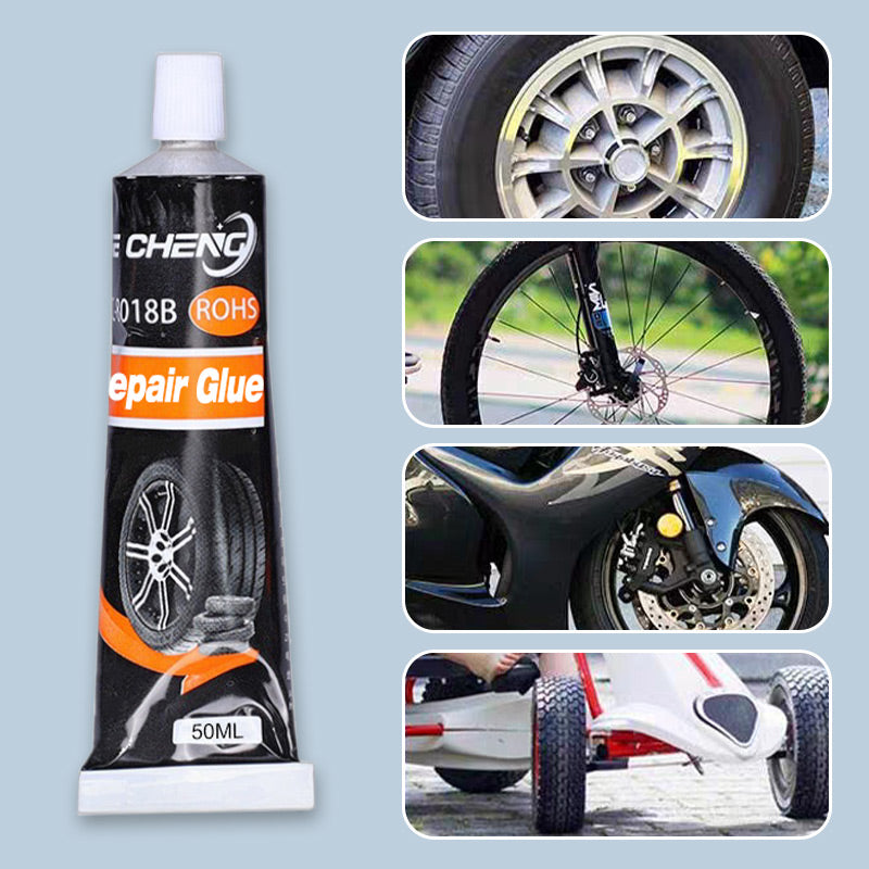 🛞Waterproof & High Temperature Resistant Tire Repair Glue