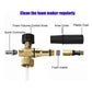 Car pressure washer nozzle set - clarioy