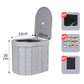 Portable outdoor folding toilet - clarioy
