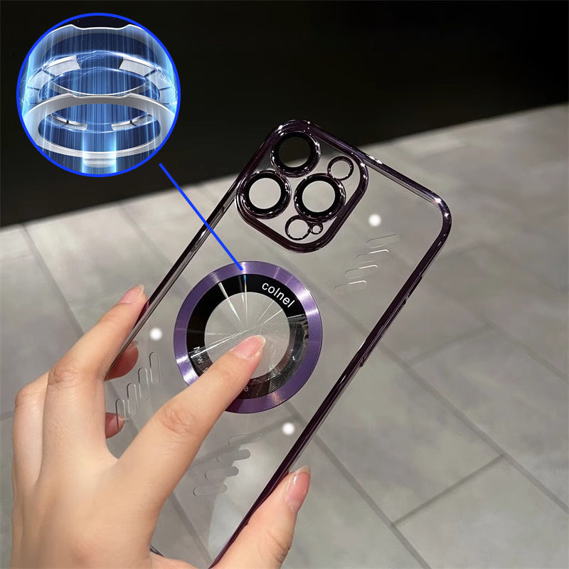 Magnetic Slim Lens Protective Phone Case