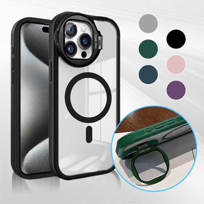 Magnetic Phone Case with Stand for iPhone Series - clarioy