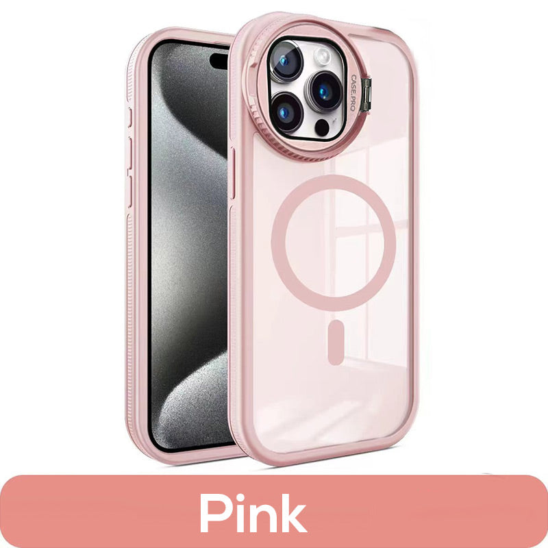 Magnetic Phone Case with Stand for iPhone Series