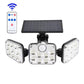 Triple LED Solar Wall Light - clarioy