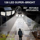 Triple LED Solar Wall Light - clarioy