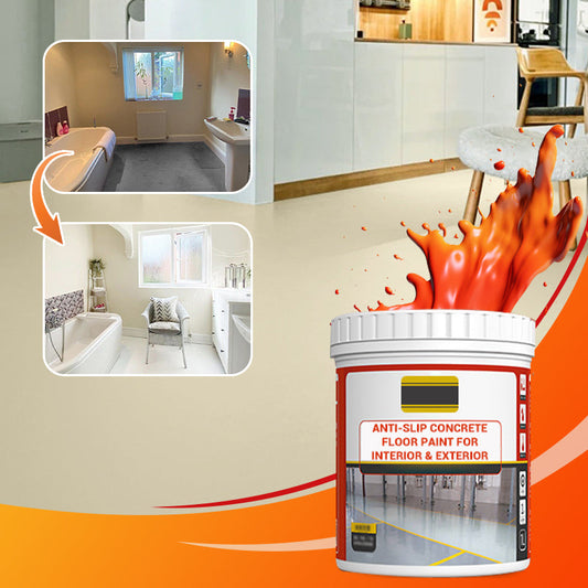 Decoration essentials🔥Anti-Slip Concrete Floor Paint for Interior & Exterior - clarioy