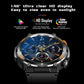 1.46-inch ultra clear HD smart watch display, blue dial, fitness tracking, clarioy electronics