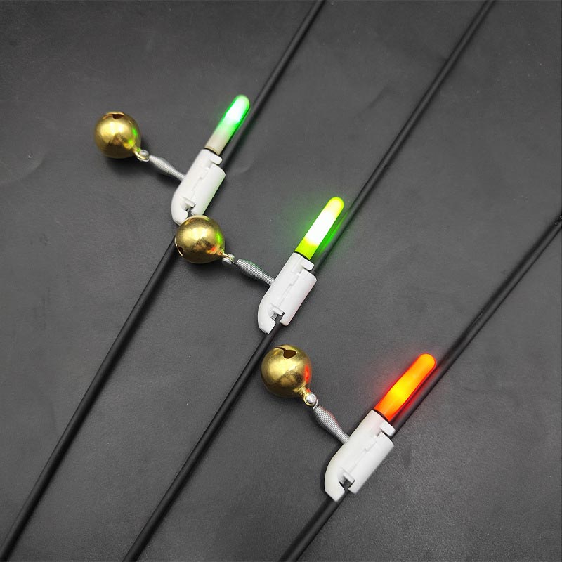 2024🐠Fishing Rod LED Light with Buzzer Bell - clarioy