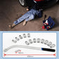 15 Piece Portable Replaceable Head Belt Wrenches Set - clarioy