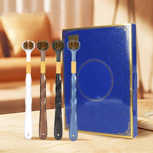 🔥Half-price offer🦷Three-headed multi-angle cleaning toothbrush
