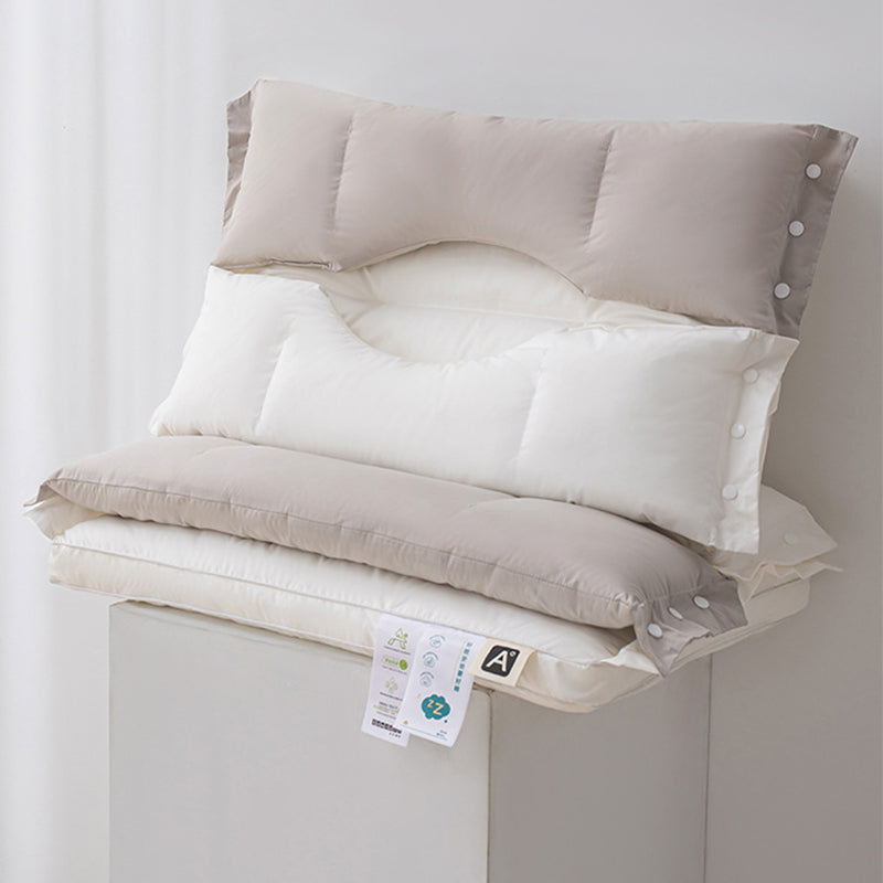🛌 50% OFF! ✨ Dual-Zone Ergonomic Sleeping Pillow – Detachable Layers, Adjustable Height & Cervical Rod Design – Scientific Neck & Spine Relief for Better Sleep 💤