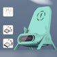 Mint green wireless charging stand for devices with USB, micro-USB, and USB-C connectors