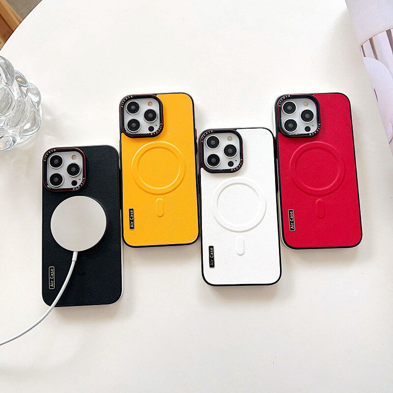 🔥 Leather Magnetic Phone Case for iPhone Series