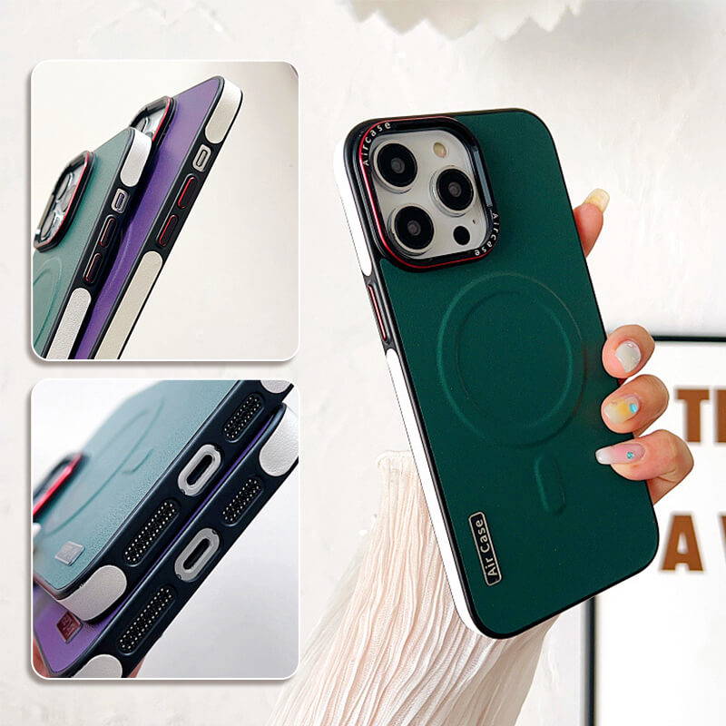 🔥 Leather Magnetic Phone Case for iPhone Series