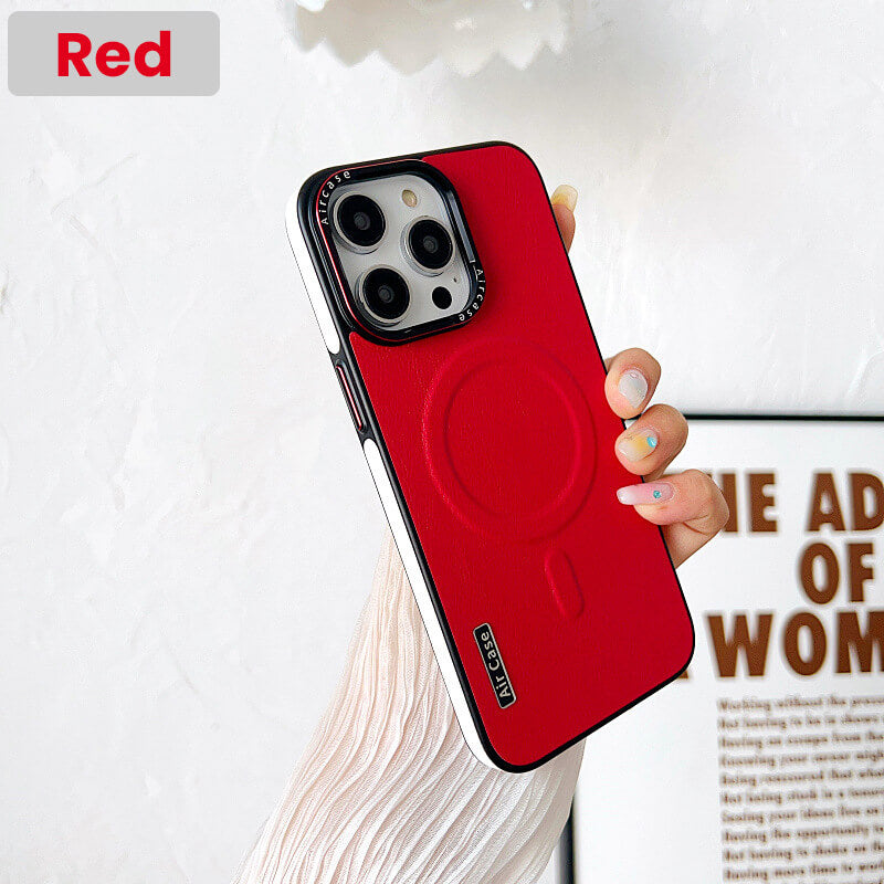 🔥 Leather Magnetic Phone Case for iPhone Series