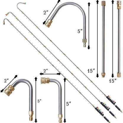 4000 PSI High-Pressure Cleaning Wand Set - clarioy