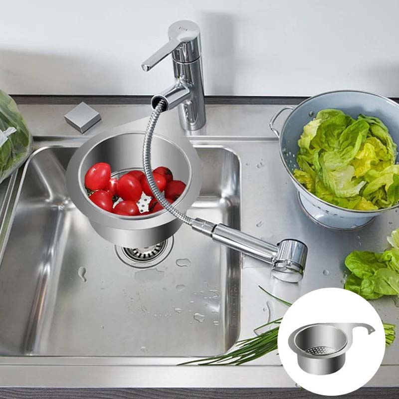 🔥BUY 1 FREE 1 &FREE SHIPPING🔥Swan Shape Stainless Steel Sink Strainer Basket