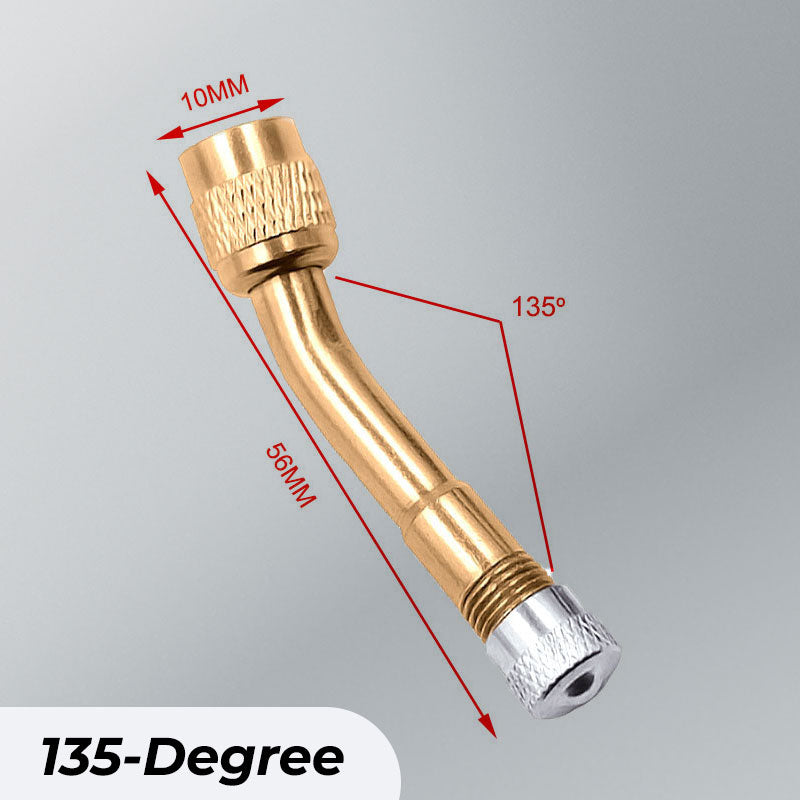 Multi-Function Pure Brass Inflatable Nozzle Extension - clarioy