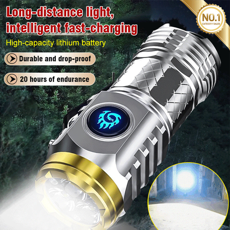 Three-Eyed Monster Mini Flash Super Power Flashlight(Buy 1 get 1 free-2pcs)