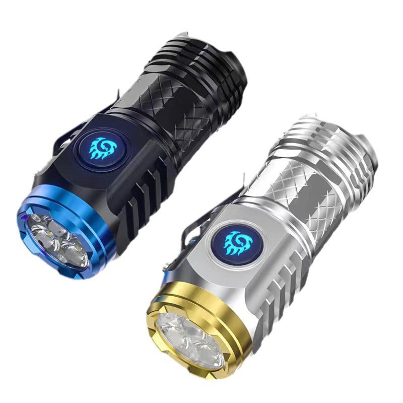 Three-Eyed Monster Mini Flash Super Power Flashlight(Buy 1 get 1 free-2pcs)