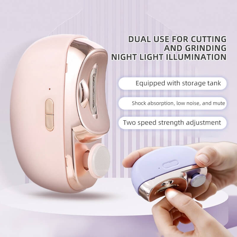 🎁 Hot Sale🔥3 in 1 Automatic Electric Nail Clipper with Polishing【Safe and Convenient】