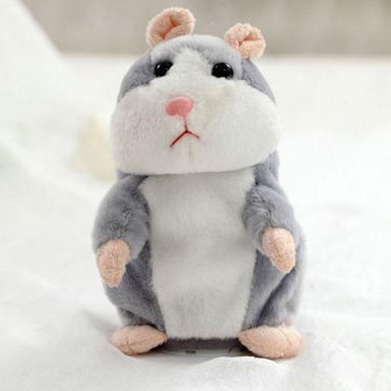 ⏳Time-Limited Special⏰Talking Hamster Plush – repeats whatever you say, auto head-shaking, hilarious fun for kids & adults