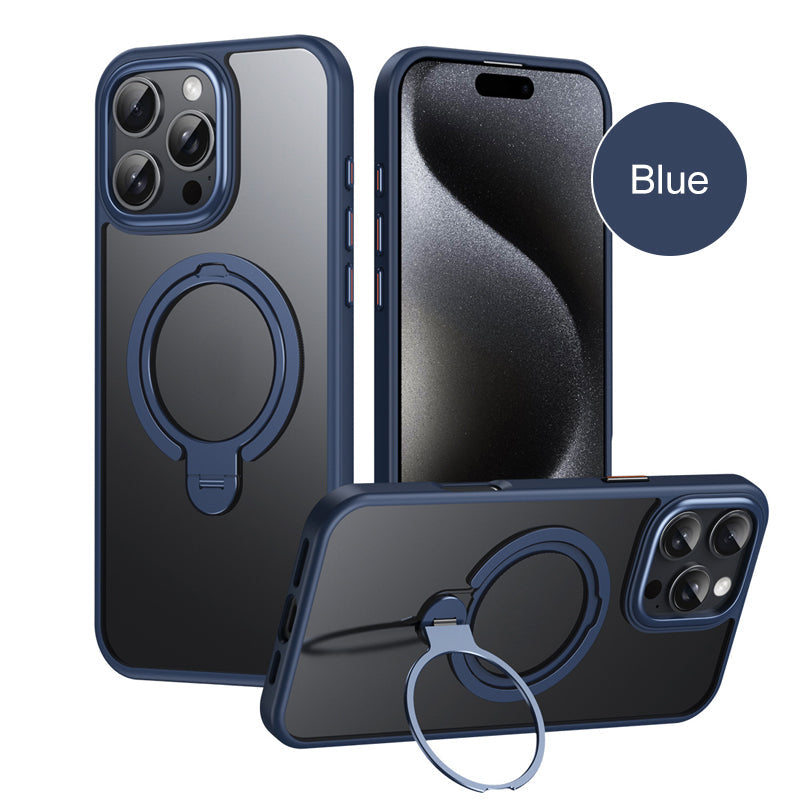 360° Rotatable Invisible Magnetic Stand Phone Case