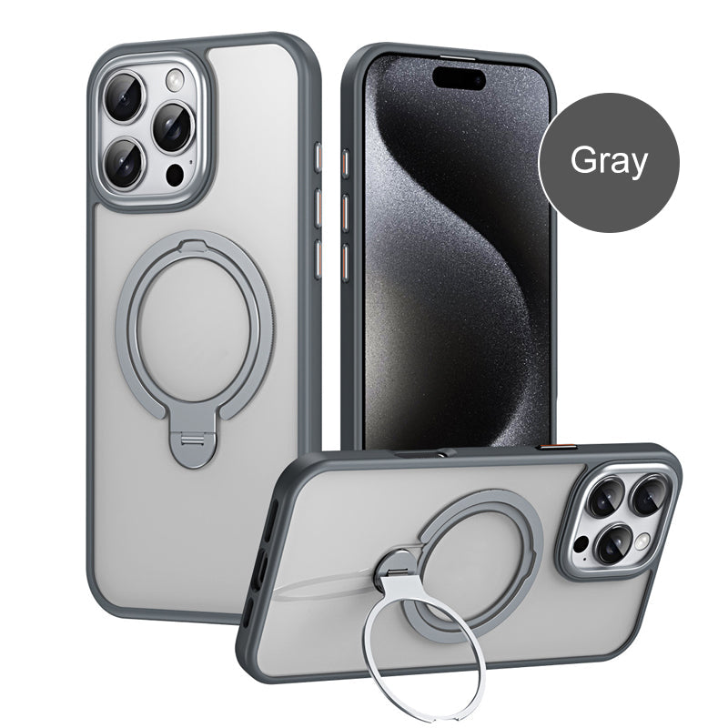 360° Rotatable Invisible Magnetic Stand Phone Case