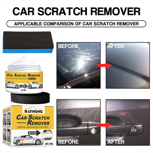 🎉Hot Sale🎉Polishing Compound & Scratch Remover with Sponge - clarioy