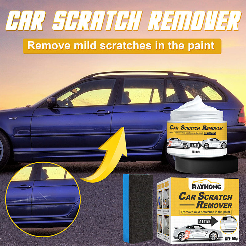 🎉Hot Sale🎉Polishing Compound & Scratch Remover with Sponge - clarioy