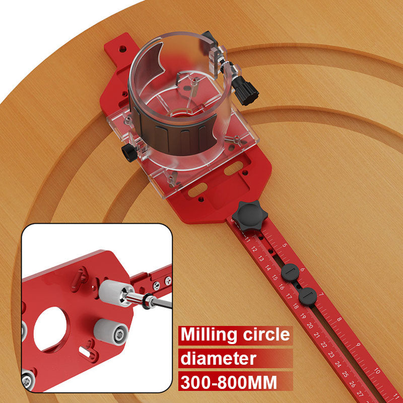 🌟Hot Sale 50% OFF🌟 Multi-Function Aluminum Router Base: 3-in-1 Solution for Trimming, Rounding, and Grooving! ✂️🔧✨