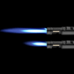 Portable Adjustable Refillable Butane Jet Lighter - clarioy